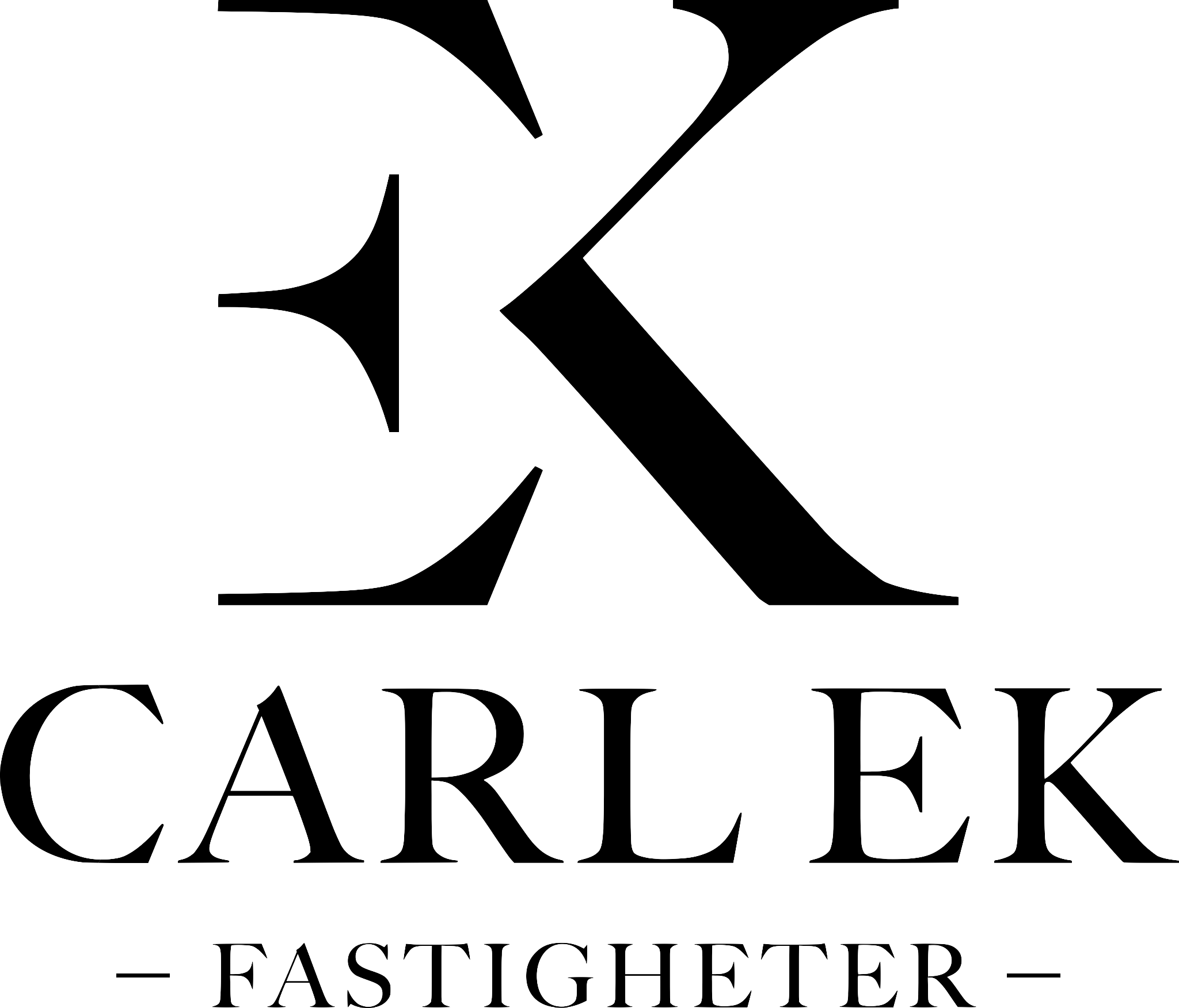 Carl EkLogga Svart logo